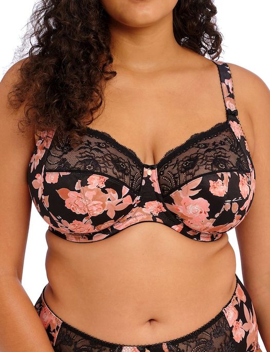 Elomi Morgan Underwire Banded Stretch Lace Bra
