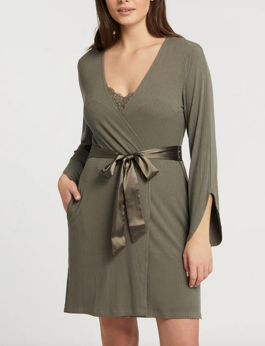 Fleur&rsquo;t Whisper Pointelle Robe