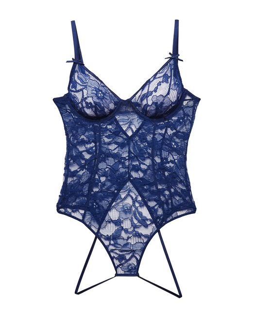 Fleur du Mal Magnolia Lace Ouvert Body