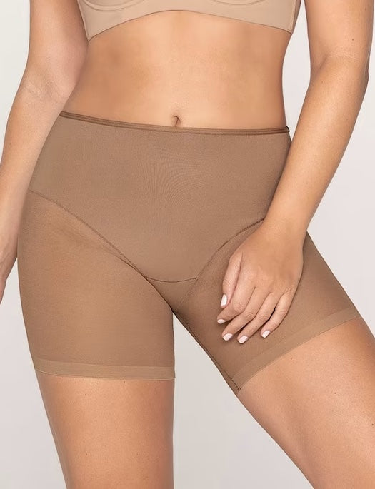 Leonisa Truly Undetectable Sheer Moderate Compression Shaper Short