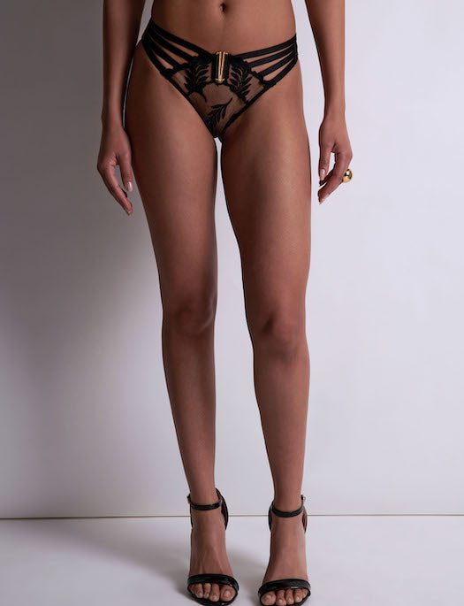 Aubade Queen of Shadow Mini Coeur Brief
