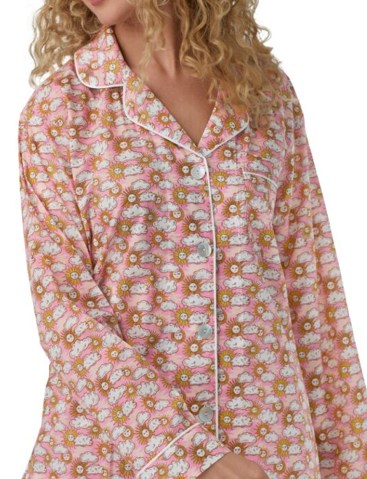 Bedhead Follow The Sun Long Sleeve Classic Woven Tana Lawn® PJ Set Made with Liberty Fabrics