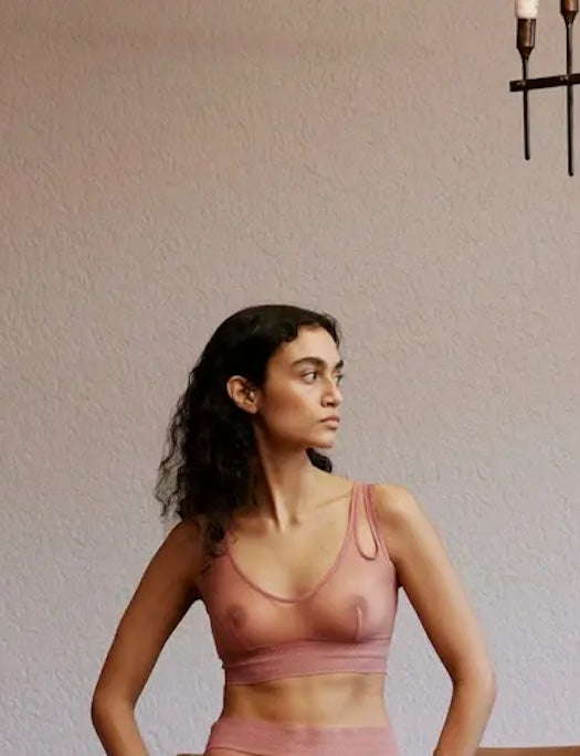 Else Bare Cut Out Sporty Bra