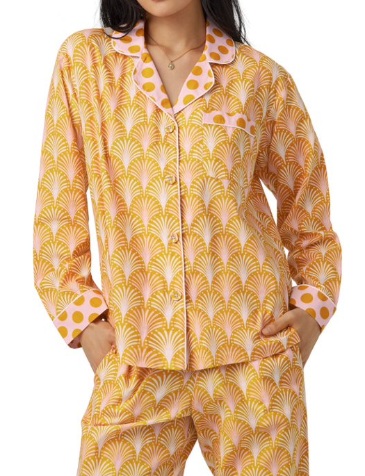 Bedhead Suite Life Long Sleeve Woven Cotton Poplin Classic PJ
