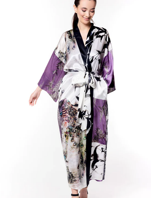 Christine Gatsby Peacock Long Robe