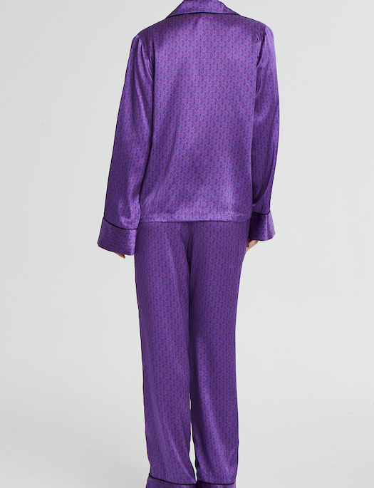 Kiki de Montparnasse Handcuff Silk Pajama Set