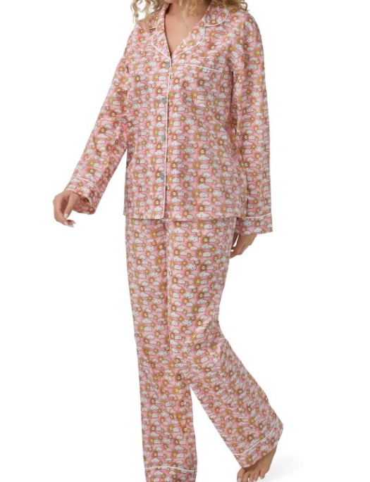 Bedhead Follow The Sun Long Sleeve Classic Woven Tana Lawn® PJ Set Made with Liberty Fabrics
