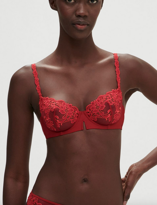Simone Perele Saga Sheer Plunge Bra