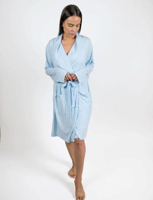 Aspen Dream Cannes Pinstripe Robe