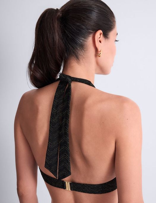 Aubade Golden Horizon Plunge Triangle Bikini Top