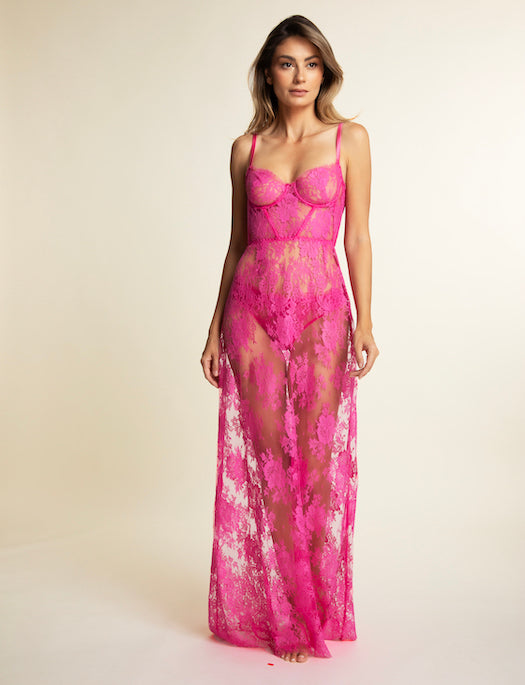 ID Sarrieri A Night in Marrakech Underwire Full Lace Long Dress