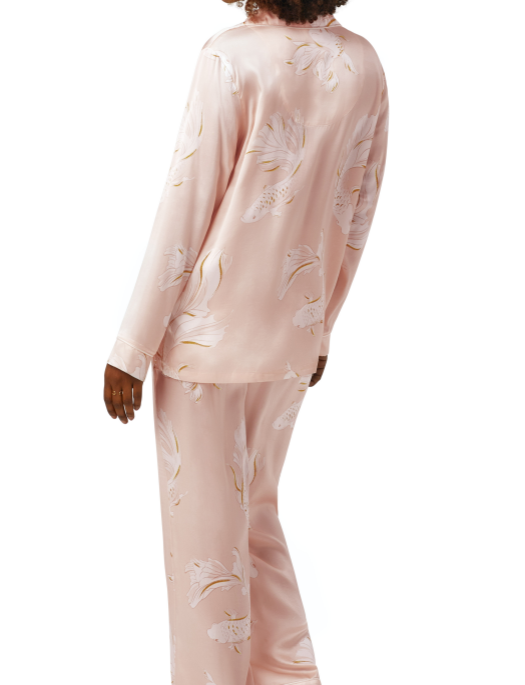 Bedhead Koi Pond Silk Long Sleeve Classic Pajama