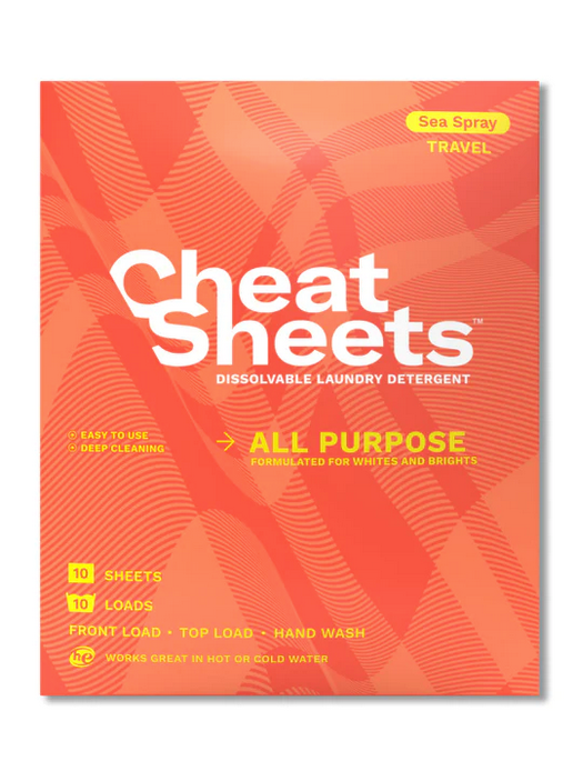 Cheat Sheets All Purpose Laundry Detergent Sheet