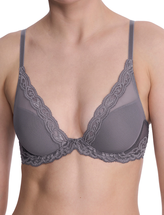 Natori Feathers Contour Plunge Bra