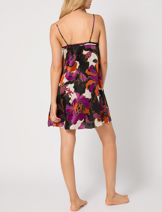 Bedhead x Trina Turk Fall Floral Silk Chemise