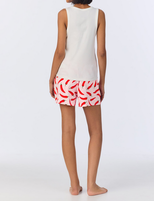 Bedhead Coming in Hot Tank with Boxer PJ Set