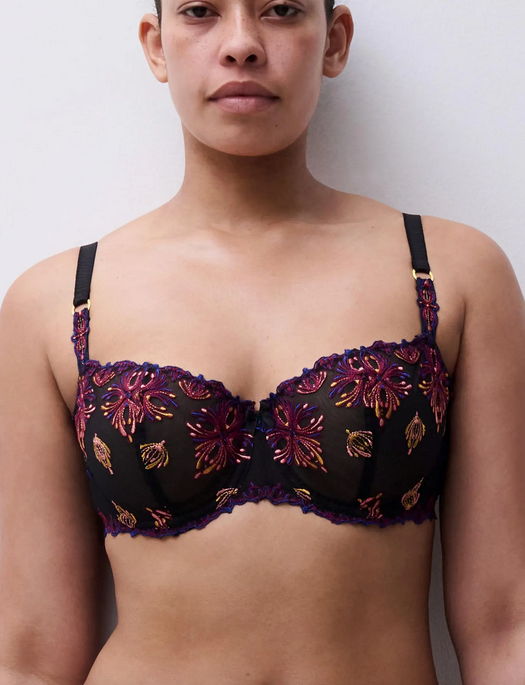 Chantelle Champs Elysées Lace Unlined Demi Bra