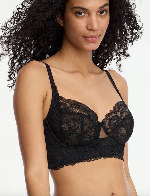 Skarlett Blue Minx Side Support Longline Bra