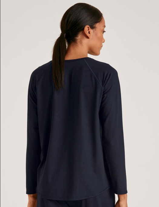 Calida Deep Sleepwear Balance Raglan L/S Tee