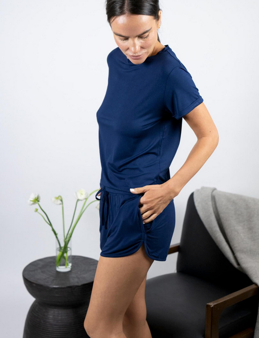 Aspen Dream Taylor Rolled Sleeve Tee