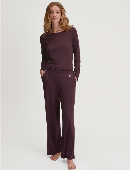 Calida Deep Sleepwear Balancing L/S Shirt and Pant Set