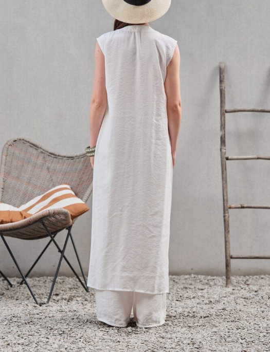 Effetto Milk Touch Long Cardigan
