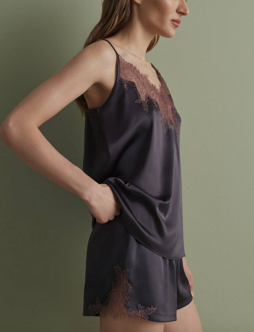 Effetto Satin Elegance Cami Short Set