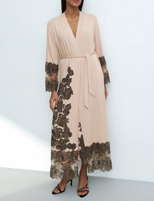 Effetto Night Bloom Bamboo Long Robe