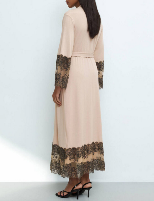 Effetto Night Bloom Bamboo Long Robe