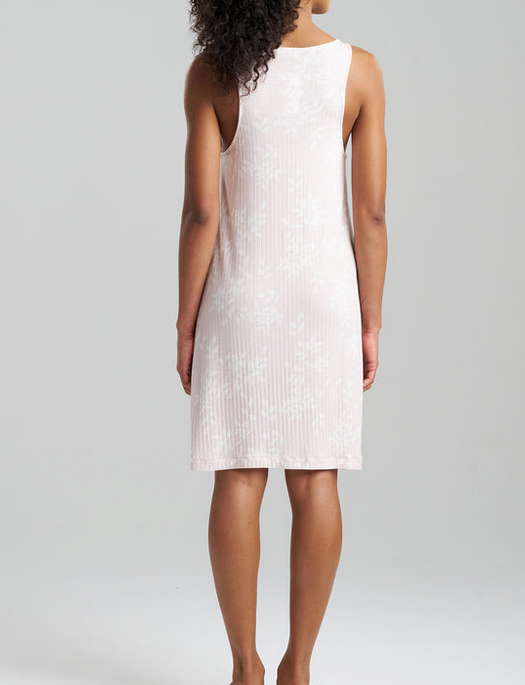 Natori Edit Aria Printed Rib Effortless Chemise