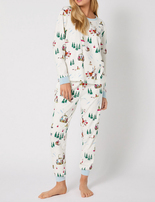 Bedhead Ski Pups Pullover/Jogger PJ Set