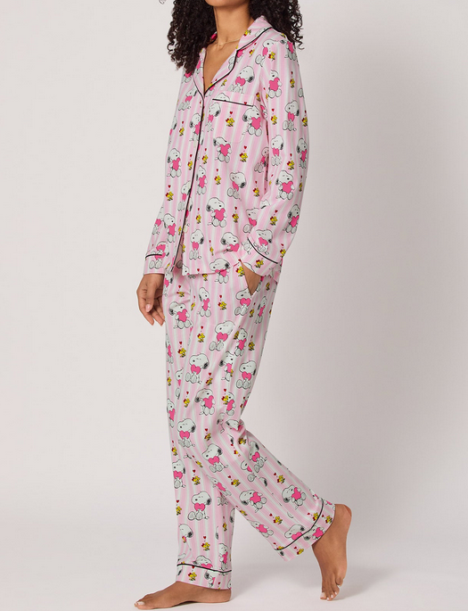 Bedhead Snoopy's Valentine L/S Classic Pajama Set