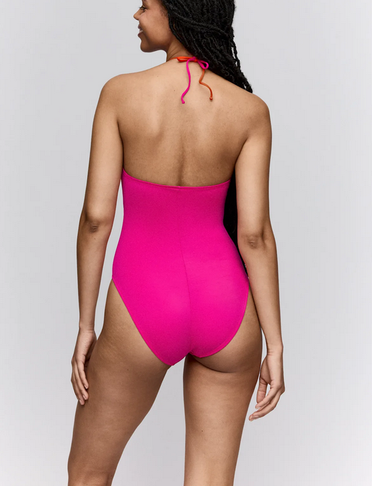 Sarda Kharlan Boatneck One Piece Swimsuit