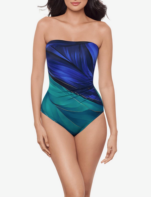Miracle Suit Maldiva Avanti Bandeau One Piece