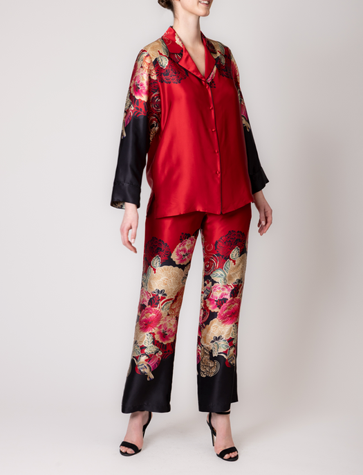 Christine Crimson Moon Pajama