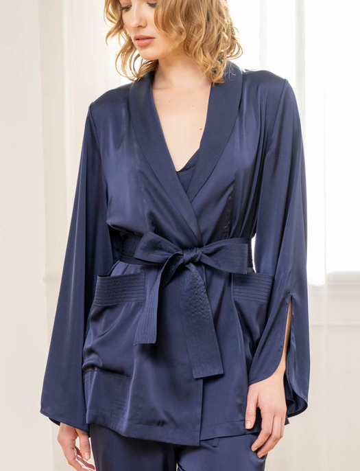 Samantha Chang Hollywood Smoking Jacket