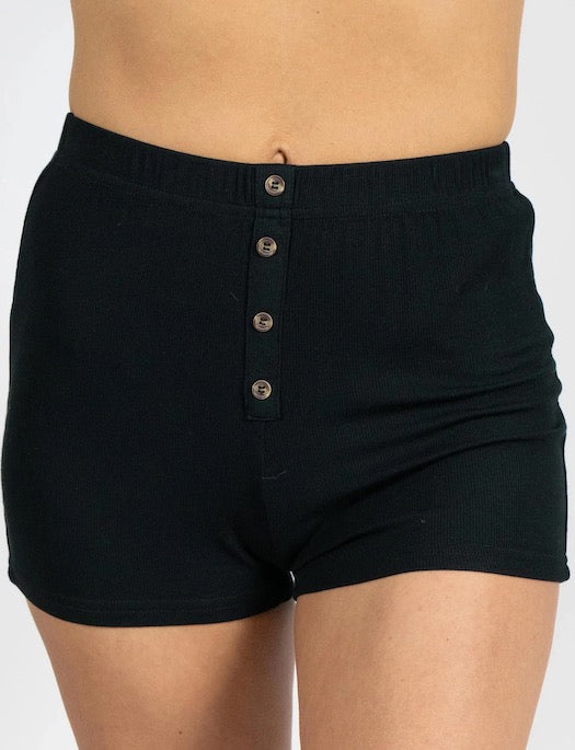Aspen Dream Bamboo Ribbed Shorts
