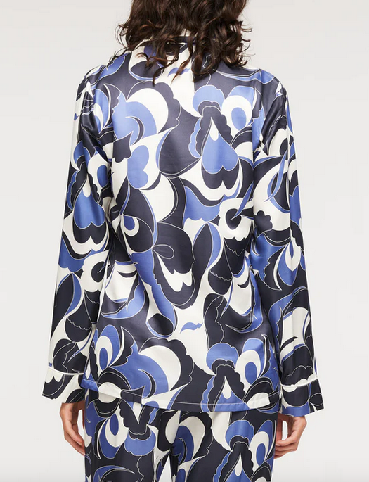 Ginia Fine Finishes Silk Pajama Set