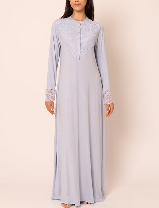 Mari M Lifestyle Long Nightgown