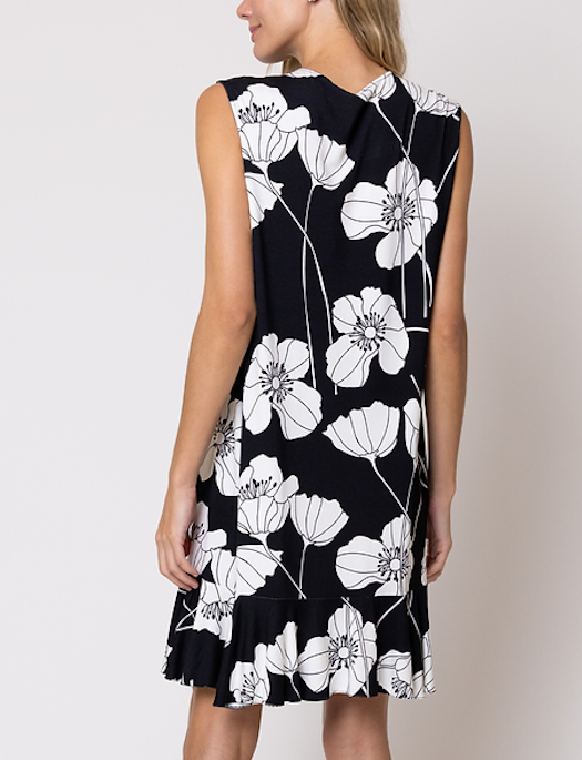 Mari M Deco Garden Mini Dress