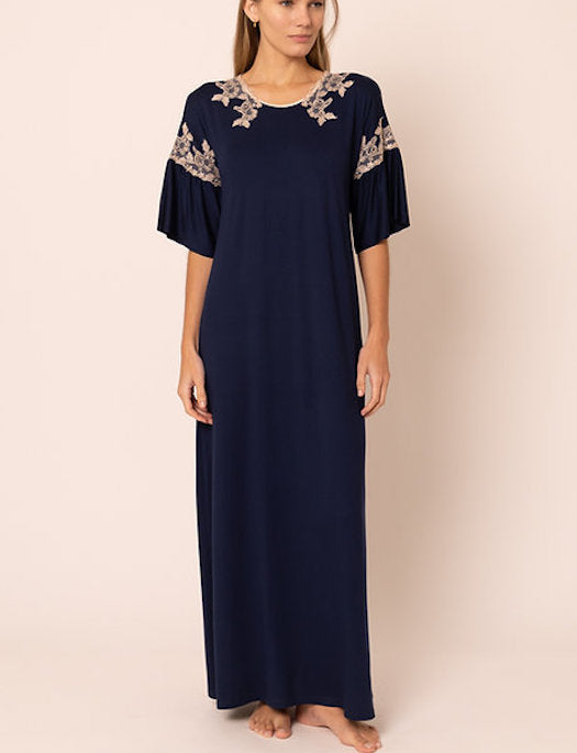 Mari M Aurora Long Nightgown
