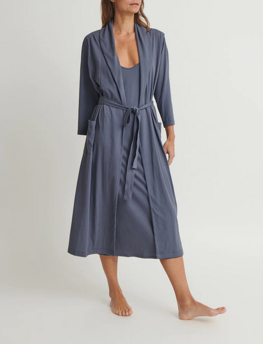 Skin Organic Cotton Modern Essentials Carina Maxi Robe