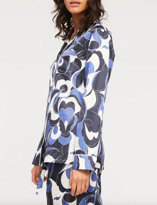 Ginia Fine Finishes Silk Pajama Set