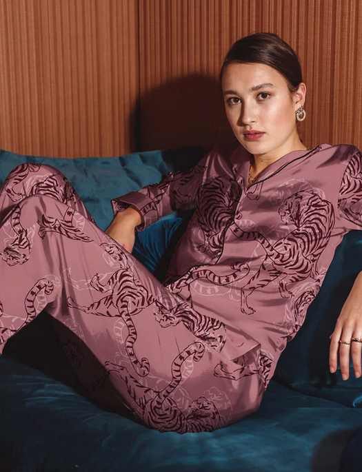 Averie Nuru Long PJ Set