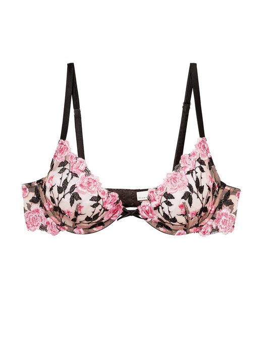 Fleur du Mal Roses & Thorns Demi Bra