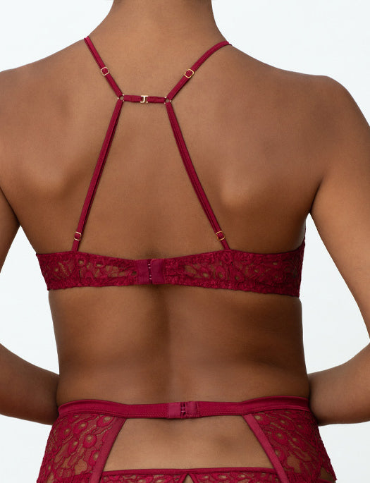 Coco de Mer Astrantia High Neck Plunge Bra