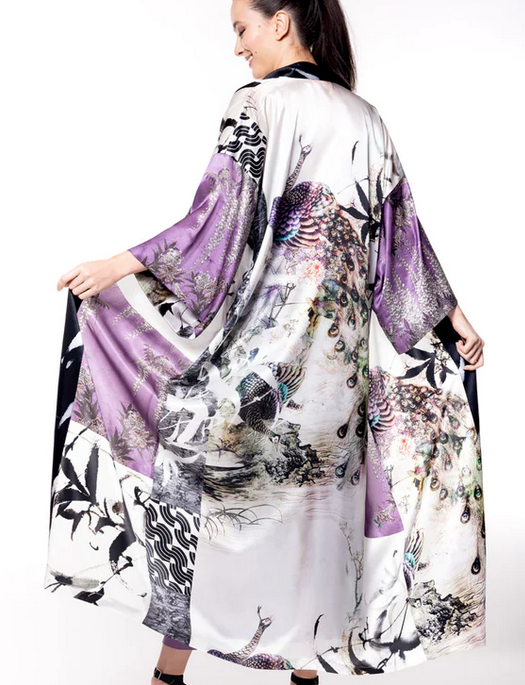 Christine Gatsby Peacock Long Robe