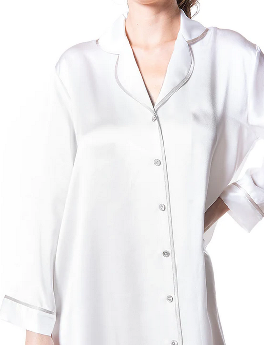 Christine Chloe Silk Sleepshirt