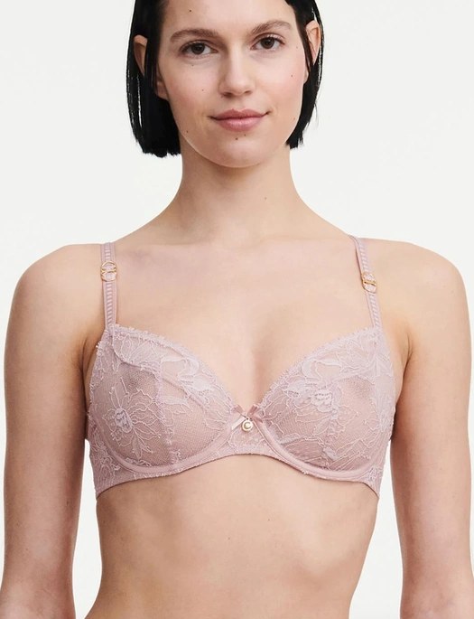 Chantelle Orchids Plunge Underwire Bra