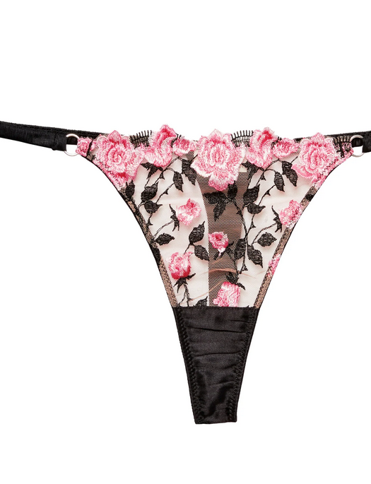 Fleur du Mal Roses & Thorns Thong